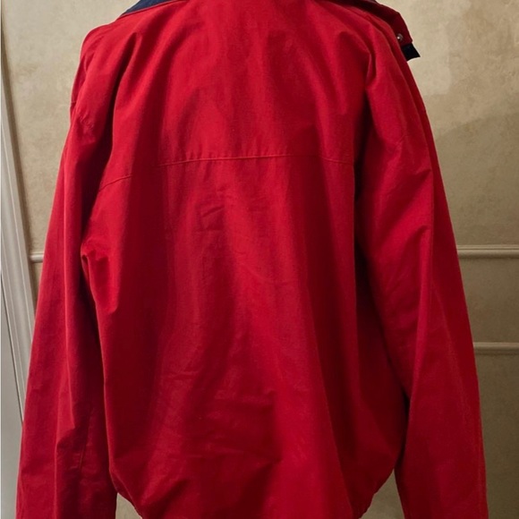 Tommy Hilfiger XL Mens Jacket Red & Navy Blue - Picture 4 of 8